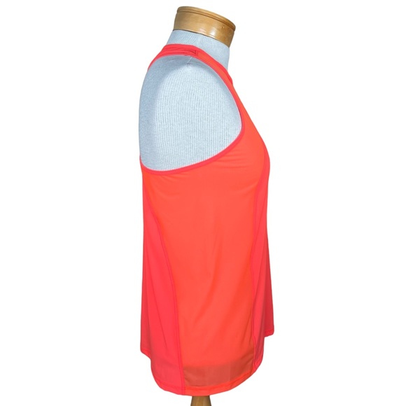 Athleta Women’s Wicking & Breathable Ultimate Hybrid Tank In Neon Orange XS NWT - Picture 4 of 13